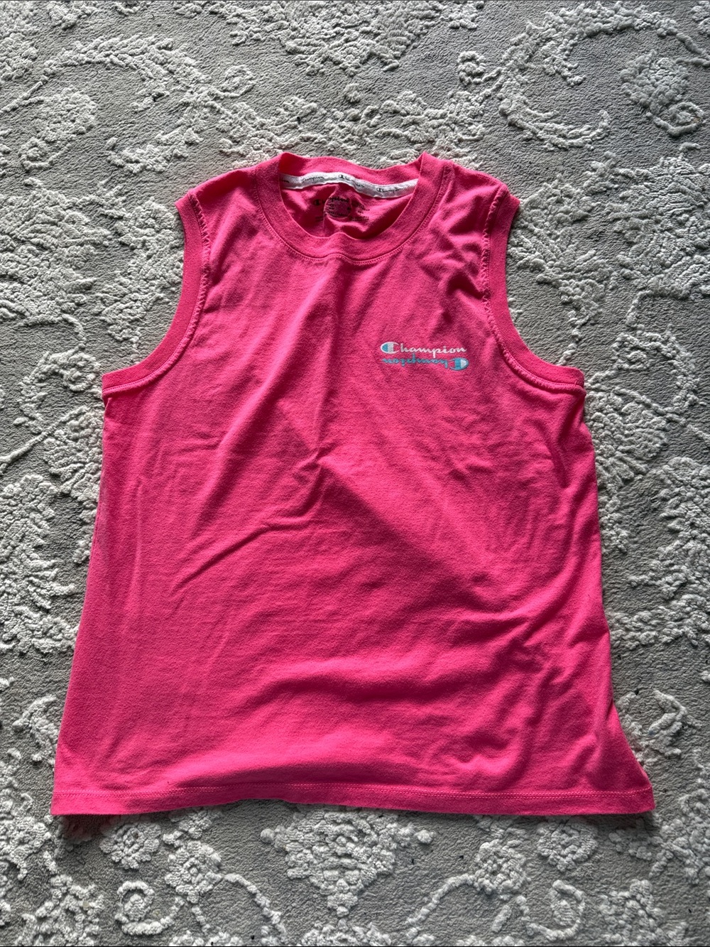 Champion Hot Pink Sleeveless Athletic Tank
